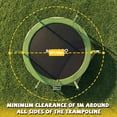 thumbnail image 6 of Mersco 8ft Trampoline for Kids and Adults,Outdoor Trampoline with Enclosure,Ladder,Upright-Poled Backyard Trampoline PLAY for Family Fun,Jumping Trampoline for Birthday Gift,Green, 6 of 11