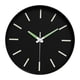 thumbnail image 2 of Reloj de pared luminoso que brilla en la oscuridad, 25 cm, silencioso, para baño. Estilo D, 2 of 9