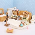 thumbnail image 4 of Muebles para casa de muñecas con familia de animales del bosque, juguetes en miniatura a escala 1/12, accesorios para muñecas de niña, dormitorio, baño, kit de casa de muñecas, 4 of 5