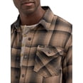 thumbnail image 5 of Wrangler® Men's and Big Men's Sherpa Lined Relaxed Fit Heavyweight Shirt Jacket, Sizes S-2XL, 5 of 7