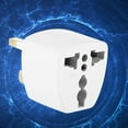 thumbnail image 2 of Adaptador de enchufe de viaje del Reino Unido adaptador convertidor de viaje de enchufe de alimentación universal que convierte de EE. UU. / UE / AU a Reino Unido (220V), 2 of 9