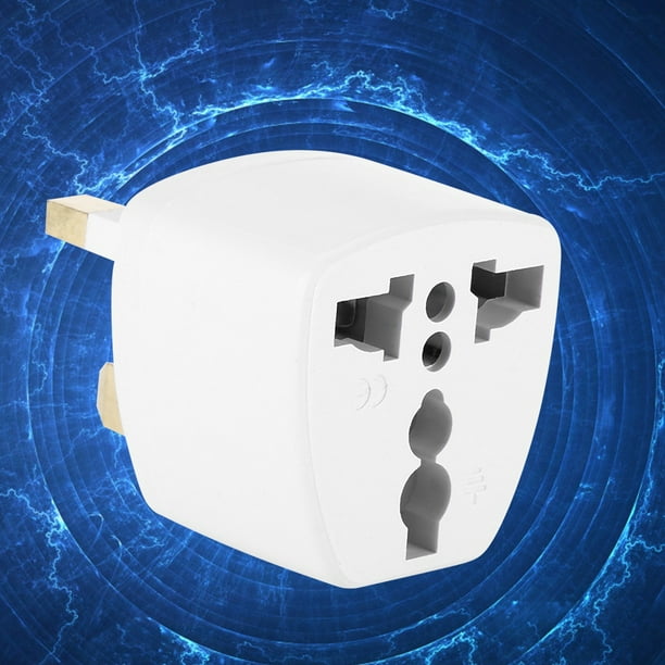 Enchufe adaptador de viaje EEUU UU UE AU a Reino Unido ANGGREK Ligero universal indio