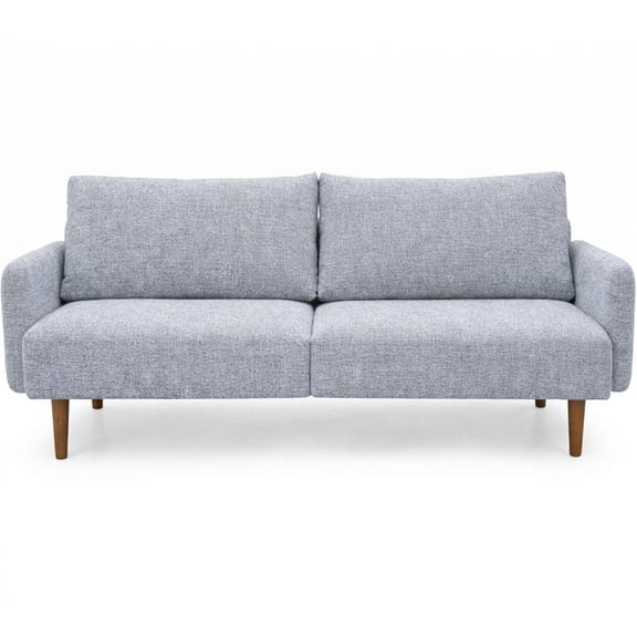 Sofa Cama Individual Gris Ikasa