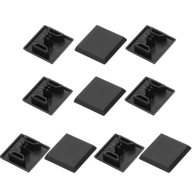 Uxcell 2020 V-Slot 4.2mm Diámetro de Agujero Estándar de la UE Tapón de Perfil de Aluminio 20x20mm Extrusión de Aluminio Impresora 3D 10Pcs