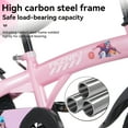 thumbnail image 5 of Aukfa 18-Inch Kids Bike for Boys & Girls Ages 5-10,Balance Bikewith Training Wheels, Coaster Brake & Front V-Brake,Pink, 5 of 12