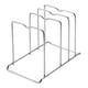 thumbnail image 1 of Organizador de tapas de ollas y sartenes, multiusos, reutilizable plata, 1 of 9