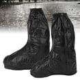 thumbnail image 3 of Cubiertas Para Zapatos Para Botas De Lluvia, Cubiertas Para Zapatos Para Lluvia, Negras, Impermeables, Reutilizables, Evitan Resbalones Para Lluvia Y Nieve, 3 of 7