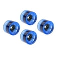 thumbnail image 1 of Paquete de 4 ruedas de monopatín de 70 mm 78A sin cojinetes para monopatines estándar, cruceros, longboards y monopatines eléctricos para patinaje de Azul Soledad Ruedas de skate, 1 of 10