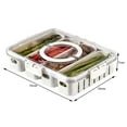 thumbnail image 3 of Fruit Storage Box Portable Design Ventilate Compartment with Lid Eco-friendly Store PET Vegetable Fruit Storage Container Home Supplies, 3 of 12