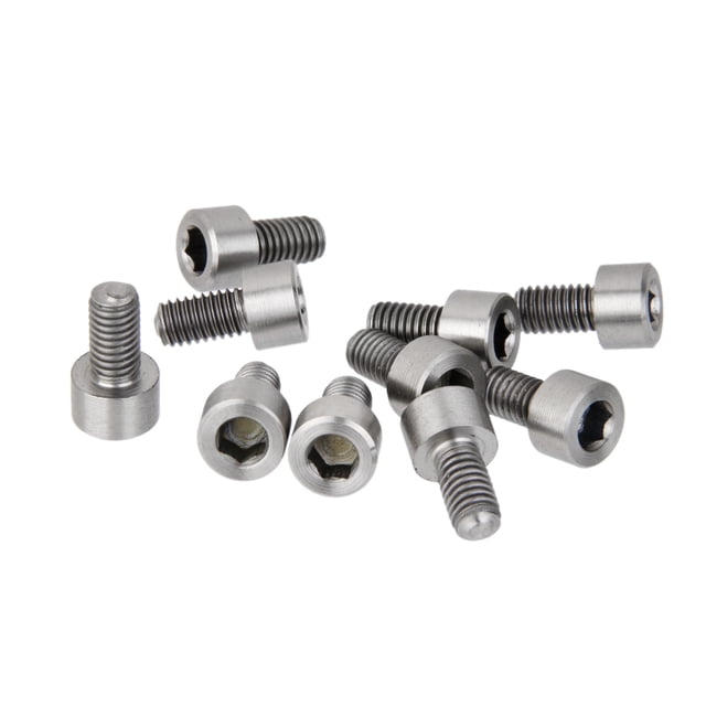 10pcs M6 * 10 Tornillos de aleación de Llave l casquillo del casquillo del Llave Allen yotijar Tornillos de aleación de titanio