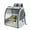 600D gray, variant on Zeiwohndc Ventilated Parrots Travel Backpacks Cage For Daily Use And Adventure Trip