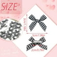 thumbnail image 2 of Vorkoi 10PCS Pink Hair Bows Gingham Craft Mini Bows for Hair Small Bow Hair Clips Cute Hair Ribbon Bows Hair Barrettes Claw Clips Y2K Hair Accessories for Teens and Girls, 2 of 6