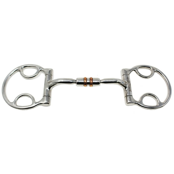 Horse Mouth Comfort Snaffle Bit w/ Copper Rollers 35625