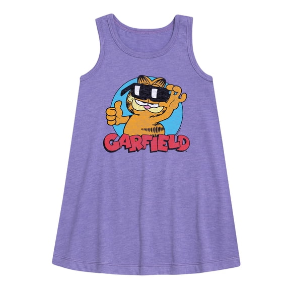 Garfield - Garfield Sunglasses - Toddler & Youth Girls A-line Dress