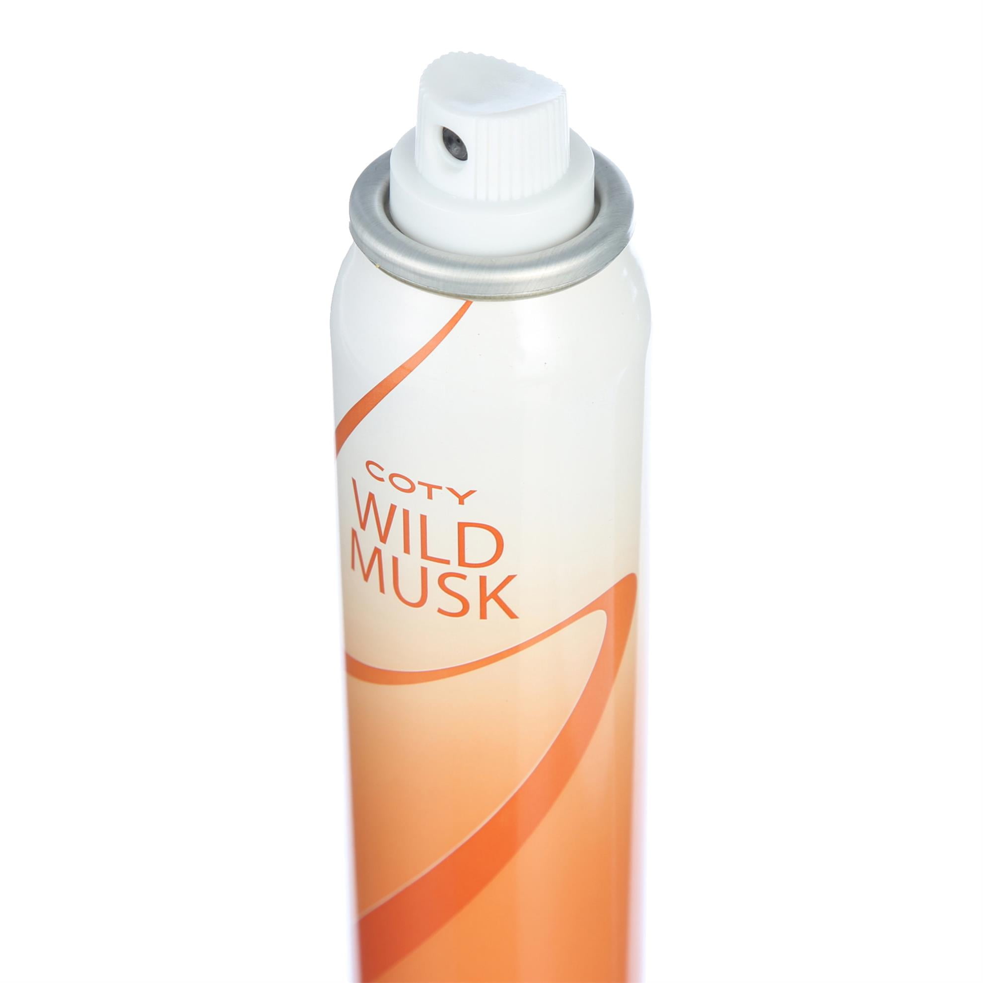 Coty Wild Musk Cologne Spray for Women, 2.5 fl oz