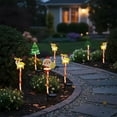 thumbnail image 5 of Solar Powered Outdoor Christmas String Lights With LED Bulbs And Automatic Light Sensor For Garden And Patio, 5 of 8