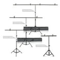 thumbnail image 2 of T-shaped Tripod Stand Background Backdrop Photography Adjustable Support System Photo Studio For Non-Woven Backdrops ,Photographic Equipment, 2 of 6