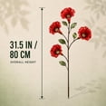 thumbnail image 2 of Vintage 4‑Flower Hummingbird Feeder Garden Stake, 31.5 Inch Wrought Iron Ground Stake Feeder for Garden Bed Patio Path Yard Bird‑Feeding Decor, 2 of 5