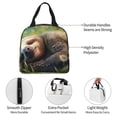 thumbnail image 3 of Pofeuu Daisy Sleeping Sloth Print Lunch Bag Lunch Box Insulated Lunch Bag Adult Lunch Box for Men and Women, 3 of 5