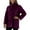 Purple, variant on TIANZEN European Size Stylish Long Coat – Loose Fit Hooded Blend For Fall/Winter Women Sweater plus Size Women Dress Coats for Women