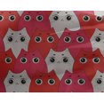 thumbnail image 5 of oneOone Georgette Viscose Red Fabric Kawai Craft Projects Decor Fabric Printed By The Yard 42 Inch Wide-GQ, 5 of 5