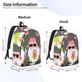 thumbnail image 3 of Lsque Summer Gnome 1 Pattern Canvas Daypack, Durable Backpack, High-quality Versatile Backpack,Vintage Compact Backpack-Medium, 3 of 6
