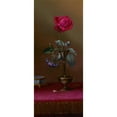 thumbnail image 2 of Martin Johnson Heade 12x24 Black Ornate Framed Double Matted Museum Art Print Titled: Red Rose and Heliotrope in a Vase (Requited and Unrequited Love) (circa 1871-1880), 2 of 5