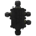 thumbnail image 3 of Waterproof Junction Box IP68 Plastic Electrical Junction Box 4m Underwater Connection Wiring Box T100 450VAC 24A UL94V-2, 3 of 7