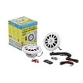 thumbnail image 2 of Seachoice 72111 5-1/4 2-Way 150W Round LED Speakers, 1 Pair, White, 2 of 5
