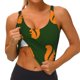 thumbnail image 3 of Fotbe Bold Squirrel Silhouettes Sujetador Deportivo Largo sin Aros para Mujer con Almohadillas y Soporte Medio, Transpirable y Absorbente, Camiseta Tipo Chaleco o Tank Top-XX-Large, 3 of 8