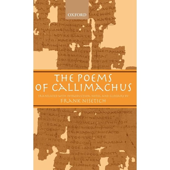 The Poems of Callimachus, (Hardcover)