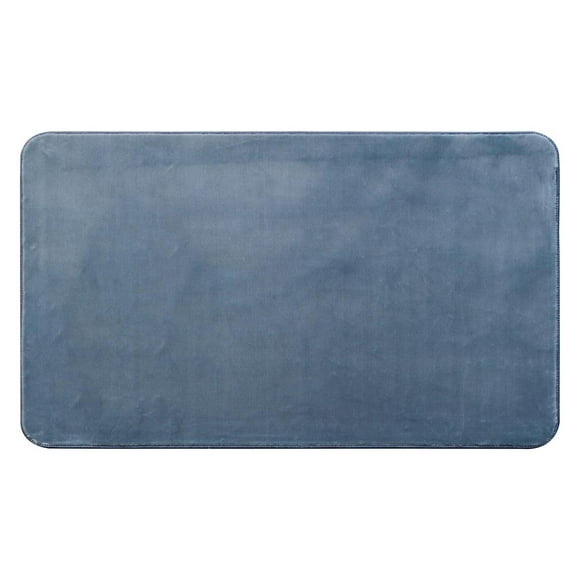 Tapete De Baño Biotrade Mink Plush Azul 40X60 Cm