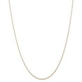 thumbnail image 7 of Auriga Fine Jewelry 10K Rose Gold .7 mm Carded Cable Rope Chain Necklace for Women 20", 7 of 7