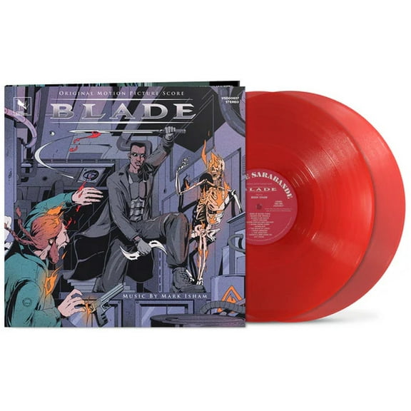 Mark Isham - Blade Soundtrack - Deluxe Translucent Ruby Colored Vinyl - Music & Performance