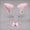 pink, variant on BELOVING Cat Ears Head Hoop Hair Holder Hairband Headwear Accessories for Festival black