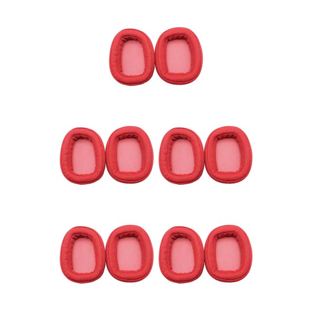 Almohadillas de Repuesto Methold para Auriculares G433 Color Rojo