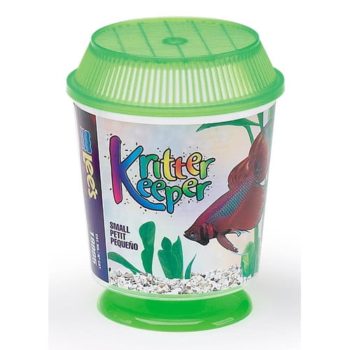Lees Aquarium & Pet Kritter Keeper Round Fish Home Aquarium Bowl