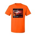 thumbnail image 2 of 1971 Hemi Plymouth Cuda American Muscle Car | Mens Cars and Trucks Graphic T-Shirt, Orange, Large, 2 of 3