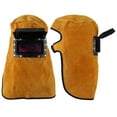 thumbnail image 3 of Protective Gear Welding Helmet， Leather Welding Protect ， For Heat Resistant For Full Protection For Welding Workers, 3 of 8