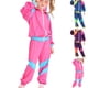 thumbnail image 5 of Odeerbi 2-14 Años Niños Niñas Sudaderas de Colores Hip Hop Conjuntos de Baile Deporte Sudadera de Manga Larga Con Cuello Redondo Y Cremallera Conjunto, 5 of 5