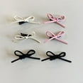 thumbnail image 6 of Yokua Girl Hair Clip Fairy Small Ribbon Bowknot Balletcore Clip for Lady Girl, 6 of 16