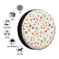 thumbnail image 4 of Fotbe Dessert Funda de Llanta de Repuesto con Estampado, Engrosada, Ajuste Universal para Jeep, Remolque, RV, SUV, Camión-14 inch, 4 of 6