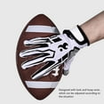 thumbnail image 3 of Sports Gloves,Breathable Adjustable Silicone Full Finger Sports Gloves for Football Rugb Baseball, 3 of 7