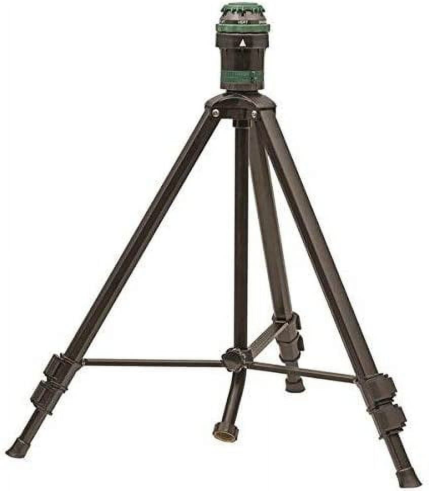 Orbit 15-30 ft H2O-Six Tripod Lawn Sprinkler, Adjustable
