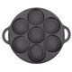 thumbnail image 1 of 1pc Eyg Frying Pandeza de siete-agujeros Tortilla PanPake Pot Pan práctico Caracol, 1 of 5