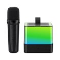 thumbnail image 2 of RKZDSR Portable Bluetooth Speaker PA System with HD Sound - Karaoke Machine, 1 Wireless Microphone, Vocal Cut Support, USB/SD/AUX Input for Parties and Meetings, 2 of 7