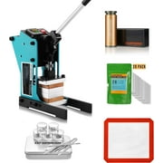Dabpress 2 Ton Mini Manual Heat Press Machine with Dual 3x3 Plates