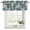 Beige, variant on Blueberry Spring Leaves Curtain Valances for Windows, Kitchen Valance Window Treatments Panel 2 Pack, Grey Botanical Branches Rod Pocket Short Curtains for Bathroom Bedroom 42 x 12 Inch
