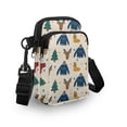 thumbnail image 3 of HELLHERO Winter Sweaters Shoulder Bag Polyester with Shoulder Strap Messenger Bag for Travel Daily Use, 3 of 7