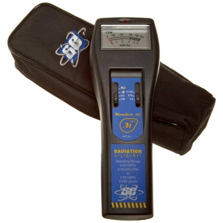 S.E. Monitor 4EC Geiger Counter Analog Handheld Nuclear Radiation Monitor